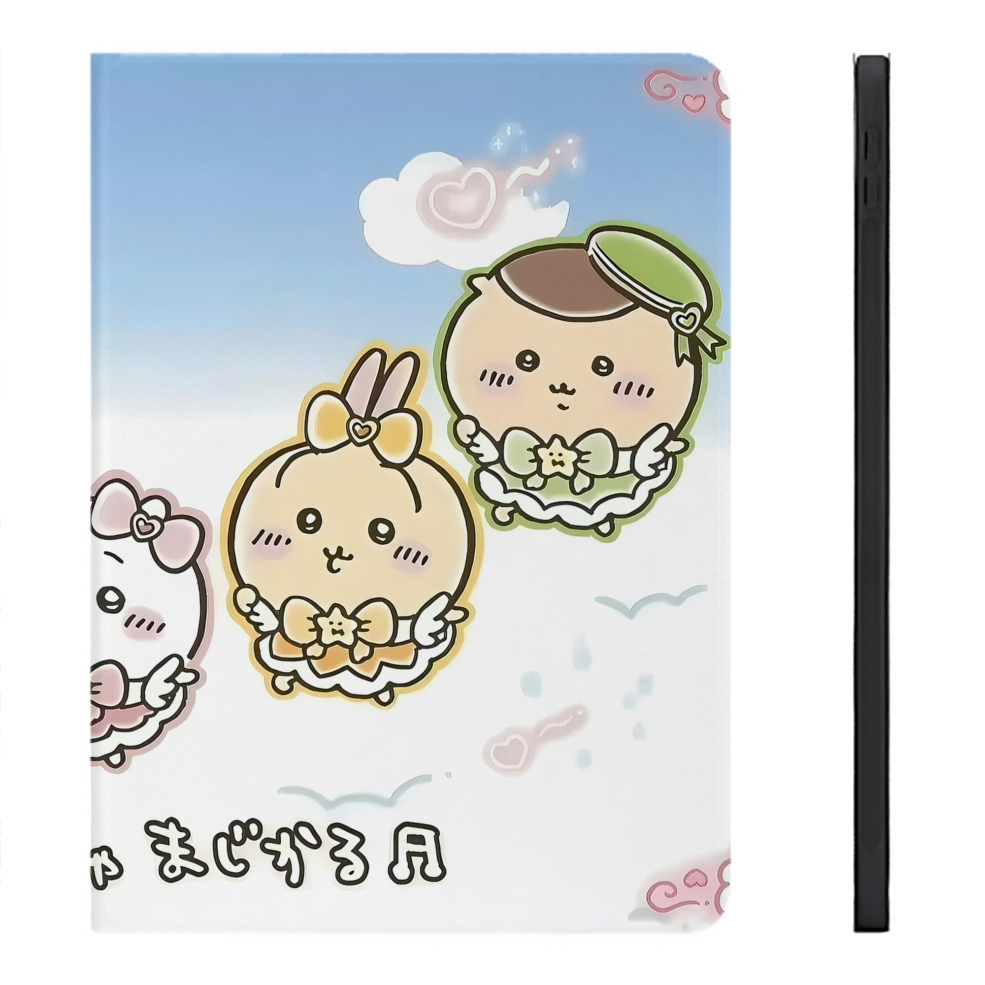 （画像用） ちいかわ Chii-kawa IPadケース ペンホルダー付き ブックスタイルデザイン